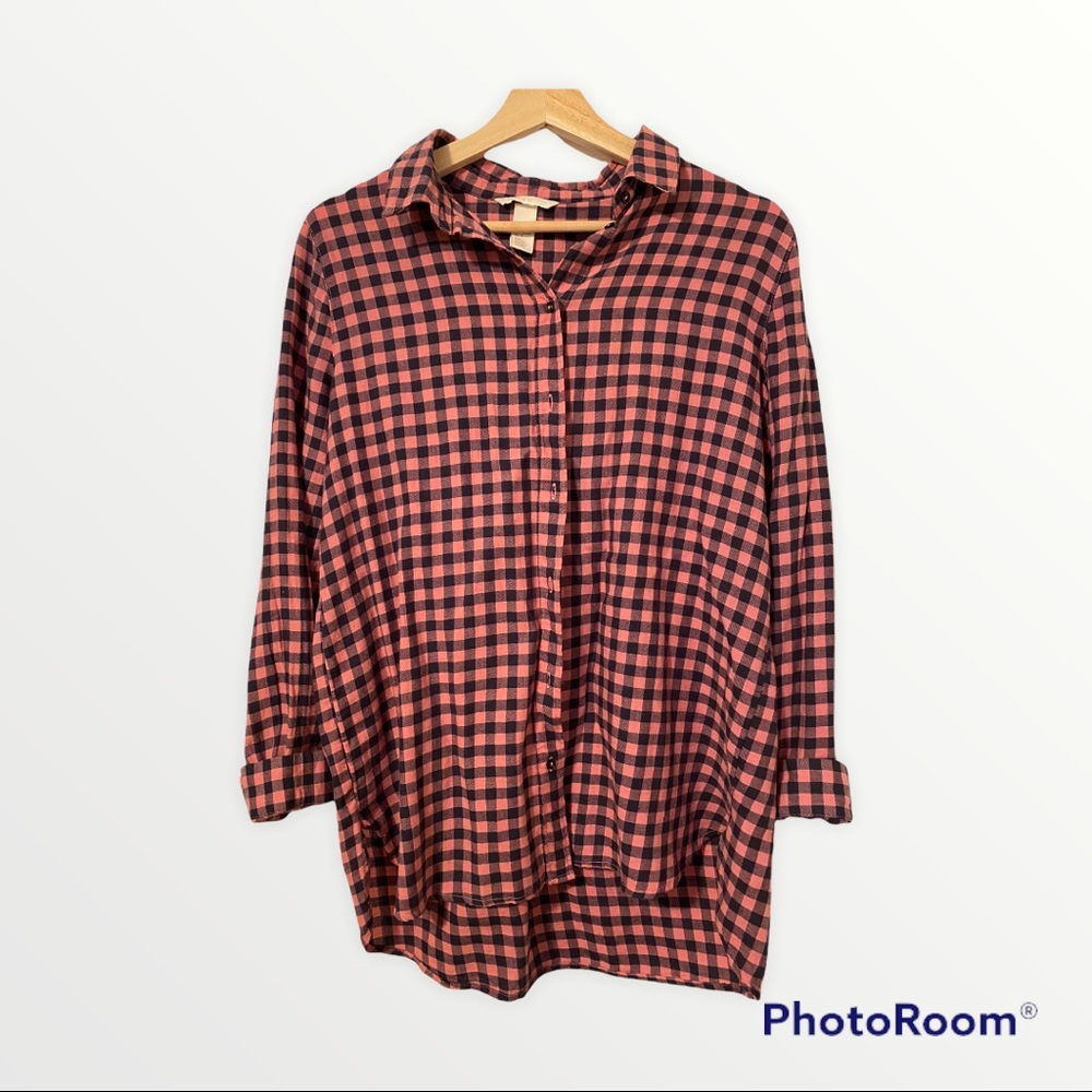 H&M plaid shirt- Size 8